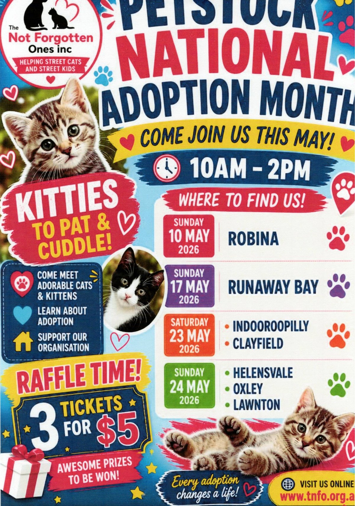 Its Petstock Adoption Month in May!!